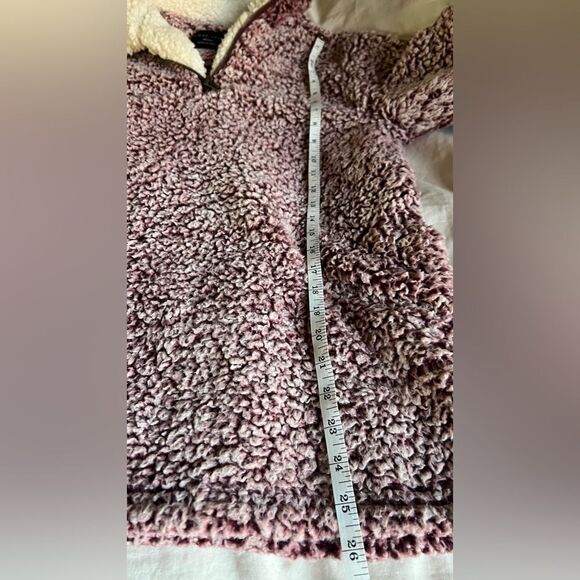 Love Tree Women's Pink Sherpa Jacket - Picture 2 of 6